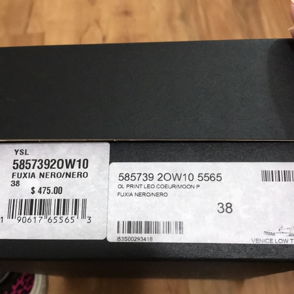 SAINT LAURENT~ Venice Low Top Slip-on - Picture 11 of 12